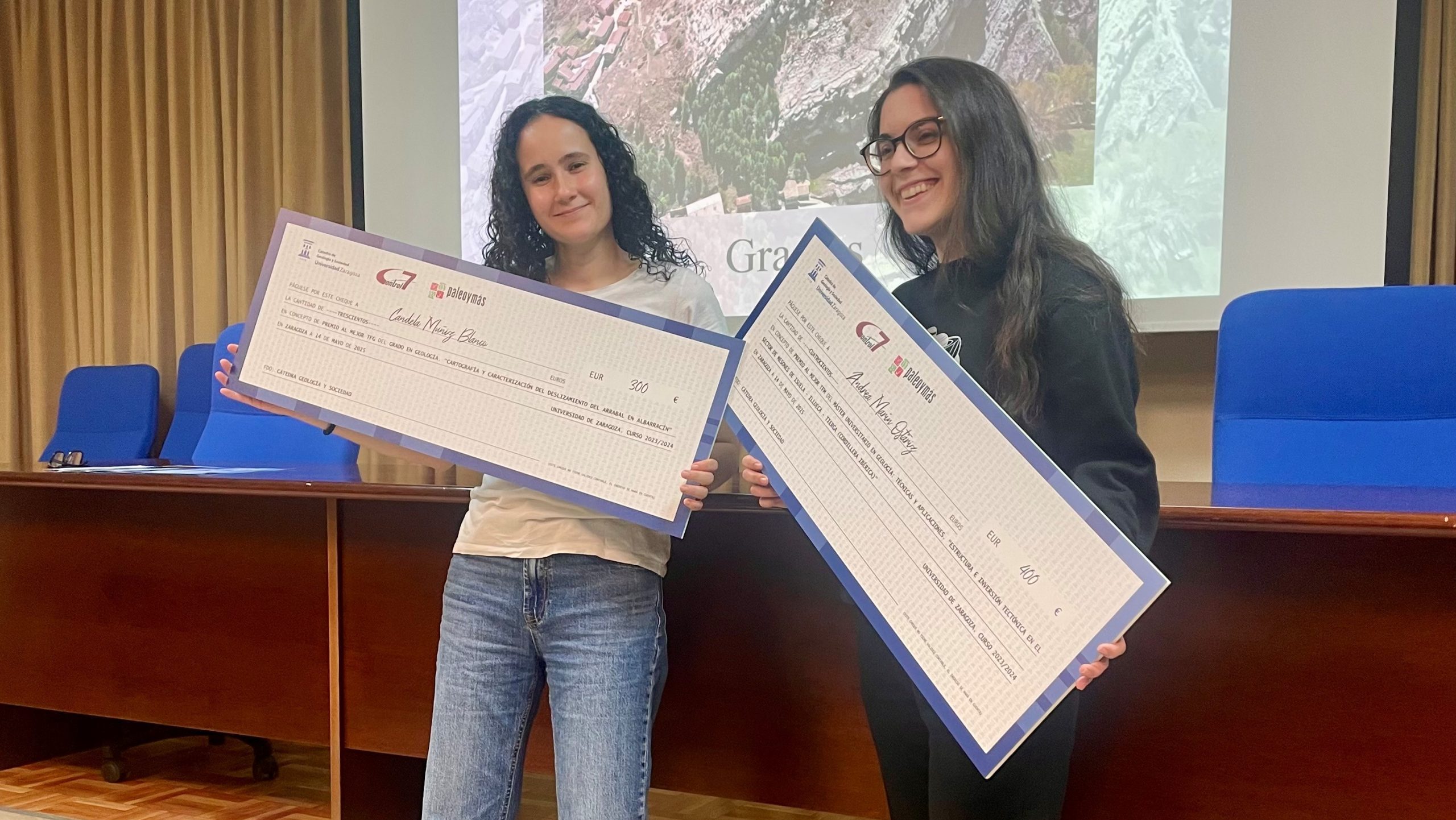 Premios al Mejor TFG y al Mejor TFG sobre geología (curso 2023/2024)